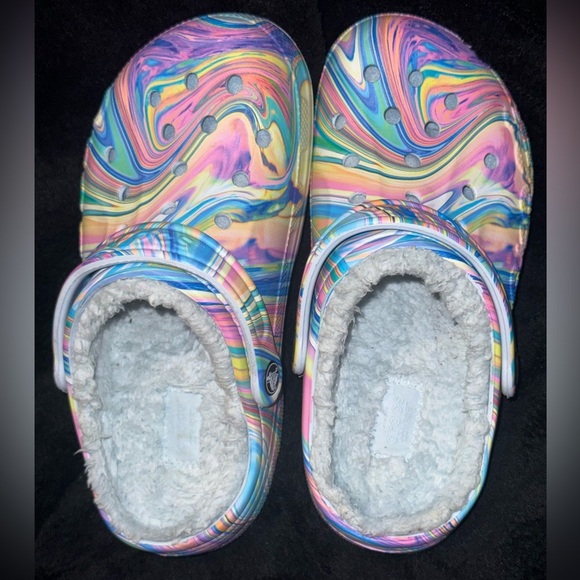 Crocs Adult Unisex Baya Lined Printed Clog Multicolor Size M-4 W-6 - Picture 13 of 14